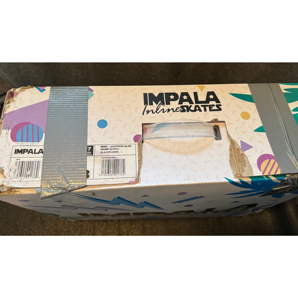 Impala Lightspeed Inline Skates Black/Fluoro Yellow Women’s 9/ Men’s 7 - Picture 11 of 14